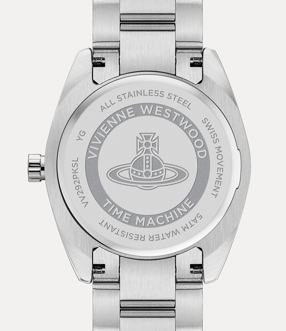 Vivienne Westwood Fenchurch Watch in Silver / Pink, view 5
