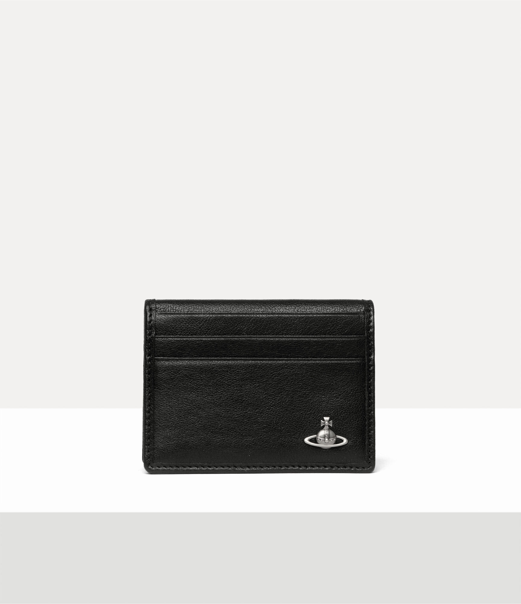 Vivienne Westwood Man. Card Holder Supple Leather Blackpurple / Red / Bluesilver One Size Men