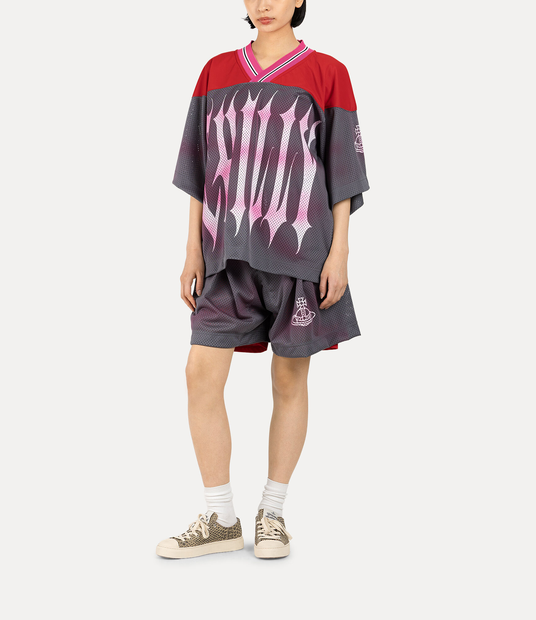 Spray Mesh Layer Short Trousers  large image number 2