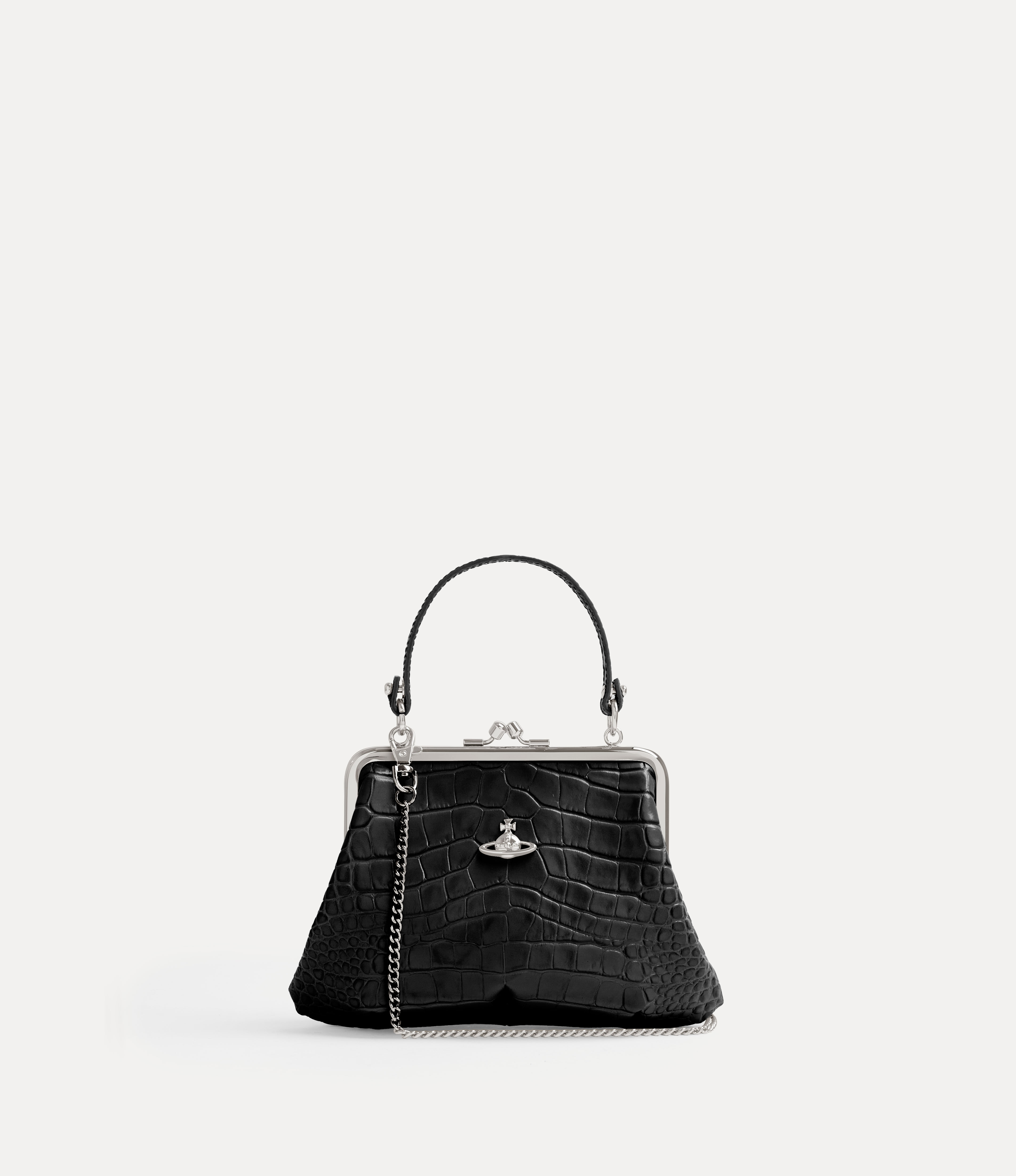 ビリーカーク　がま口バック Granny がま口バッグ - ブラック | Vivienne Westwood®