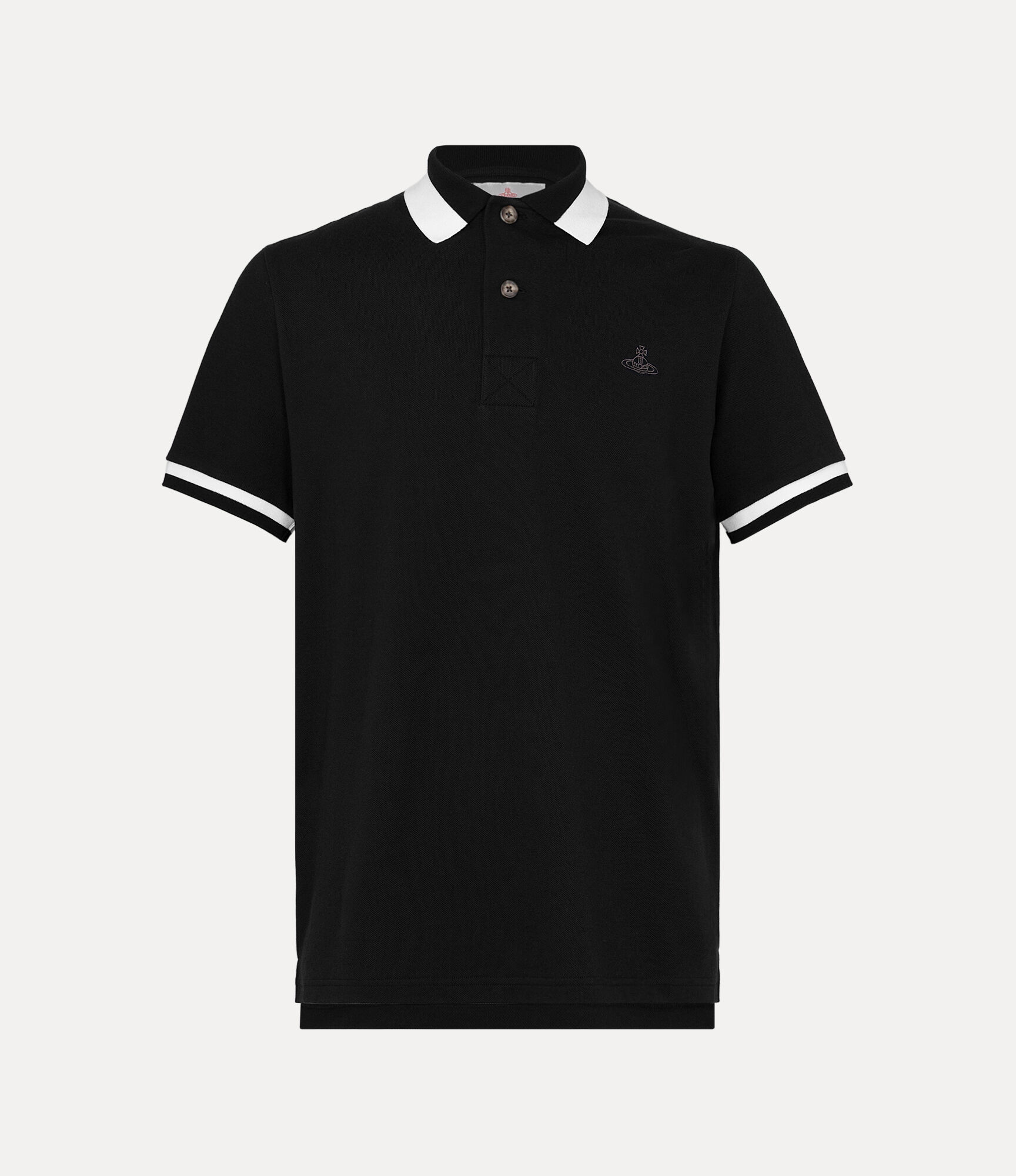 Classic Polo Shirt in BLACK | Vivienne Westwood®