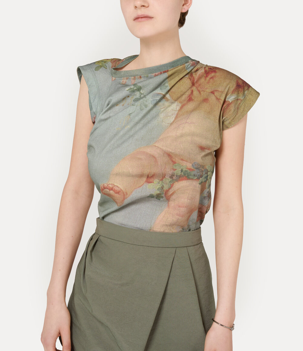 Vivienne Westwood Hebo Top in Primavera Cherubs, view 4