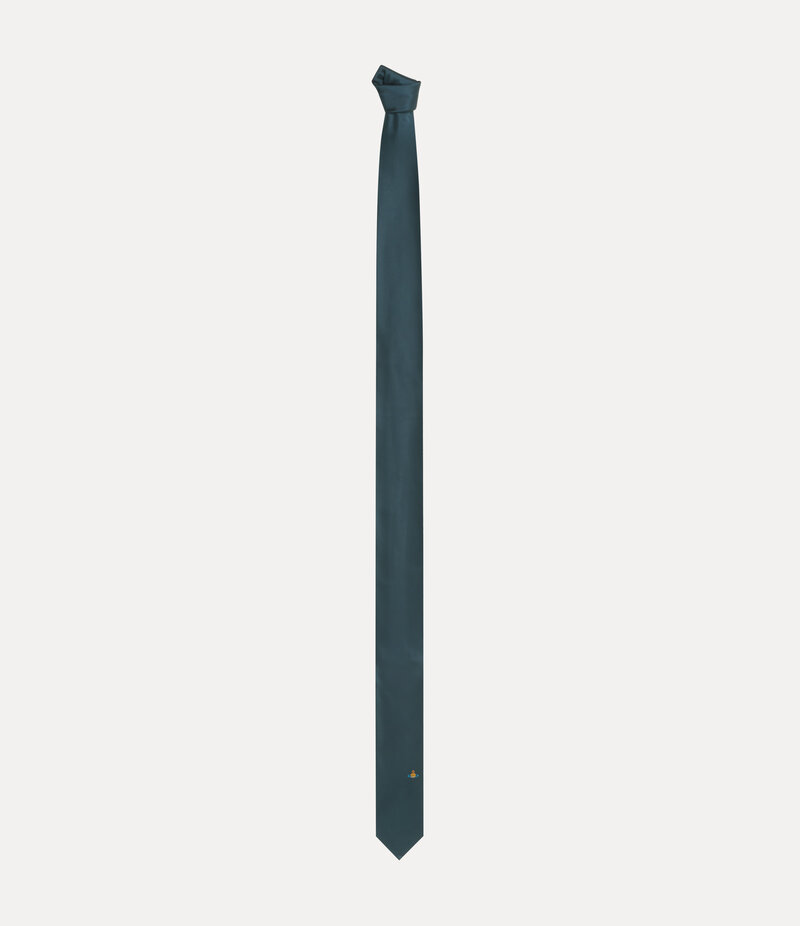 Vivienne Westwood Super Long Tie 8.5cm in Petrol