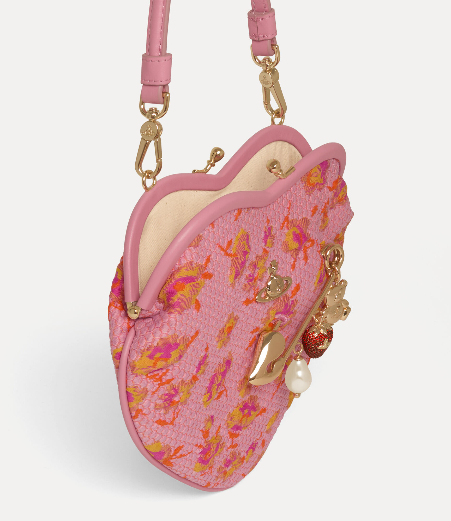 Nana Belle Heart Frame Purse