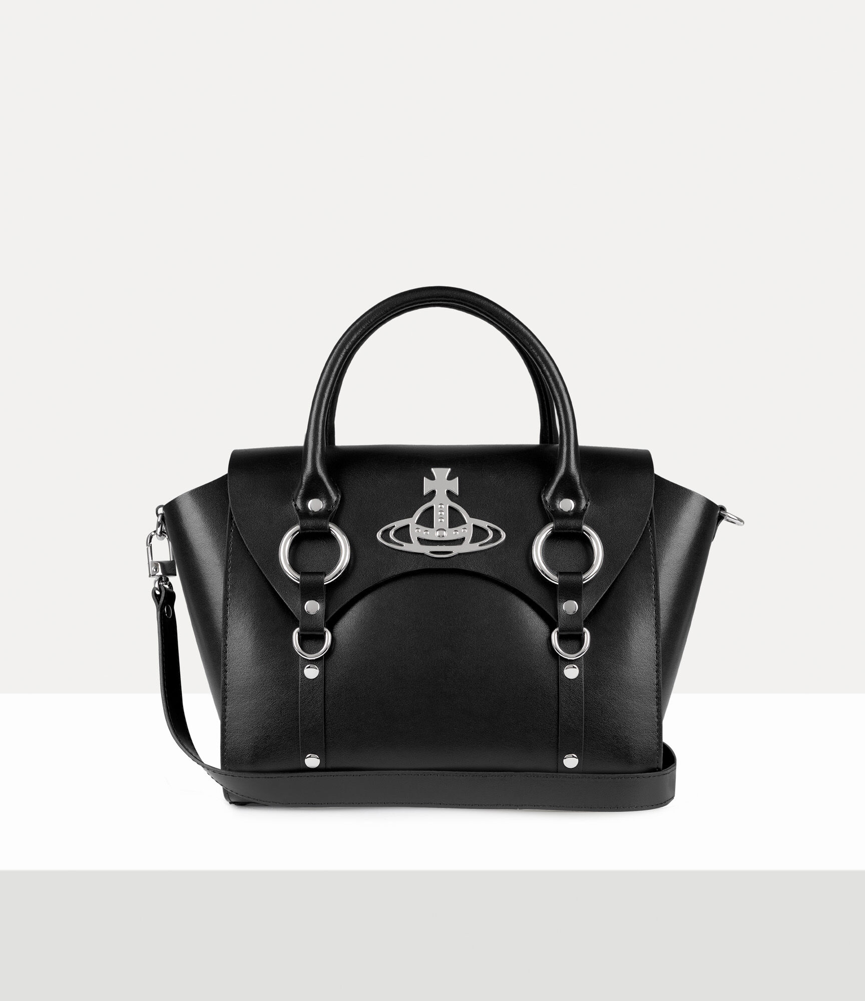 バッグ Vivienne Westwood BETTY hand bag black Betty Medium Handbag in BLACK | Vivienne Westwood®