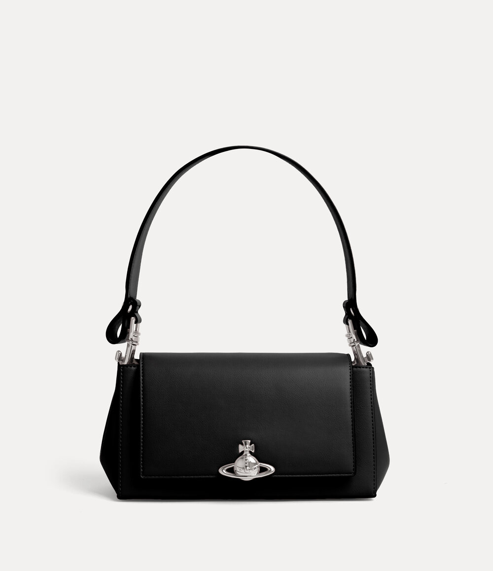 Vivienne Westwood Hazel Medium Handbag in Black