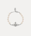 Mini bas relief pearl chain bracelet grande image numéro 1