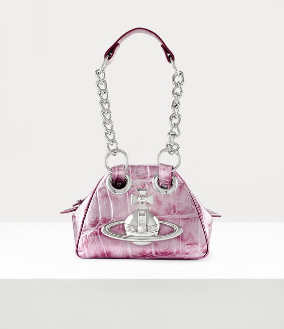 Orb Chain Handbag in Pink | Vivienne Westwood®
