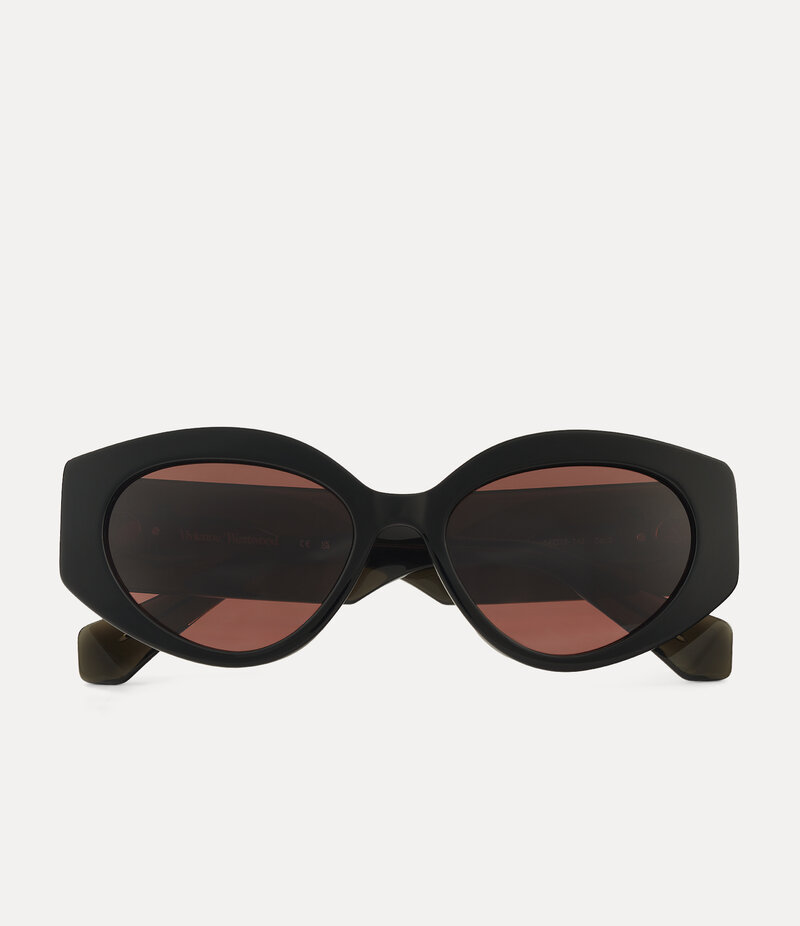 Vivienne Westwood Jackie Sunglasses in Black