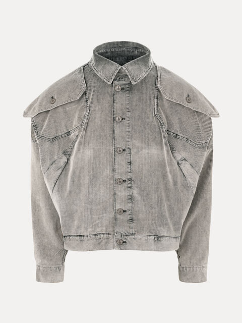 Broad Denim Jacket