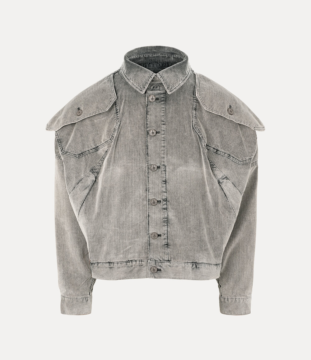 Vivienne Westwood Broad Denim Jacket in grey