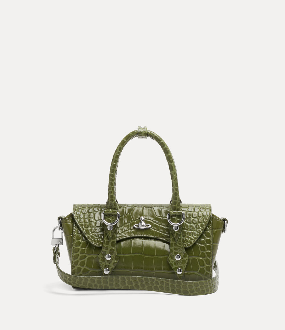 Vivienne Westwood Bettina Mini Crossbody in Khaki, view 4