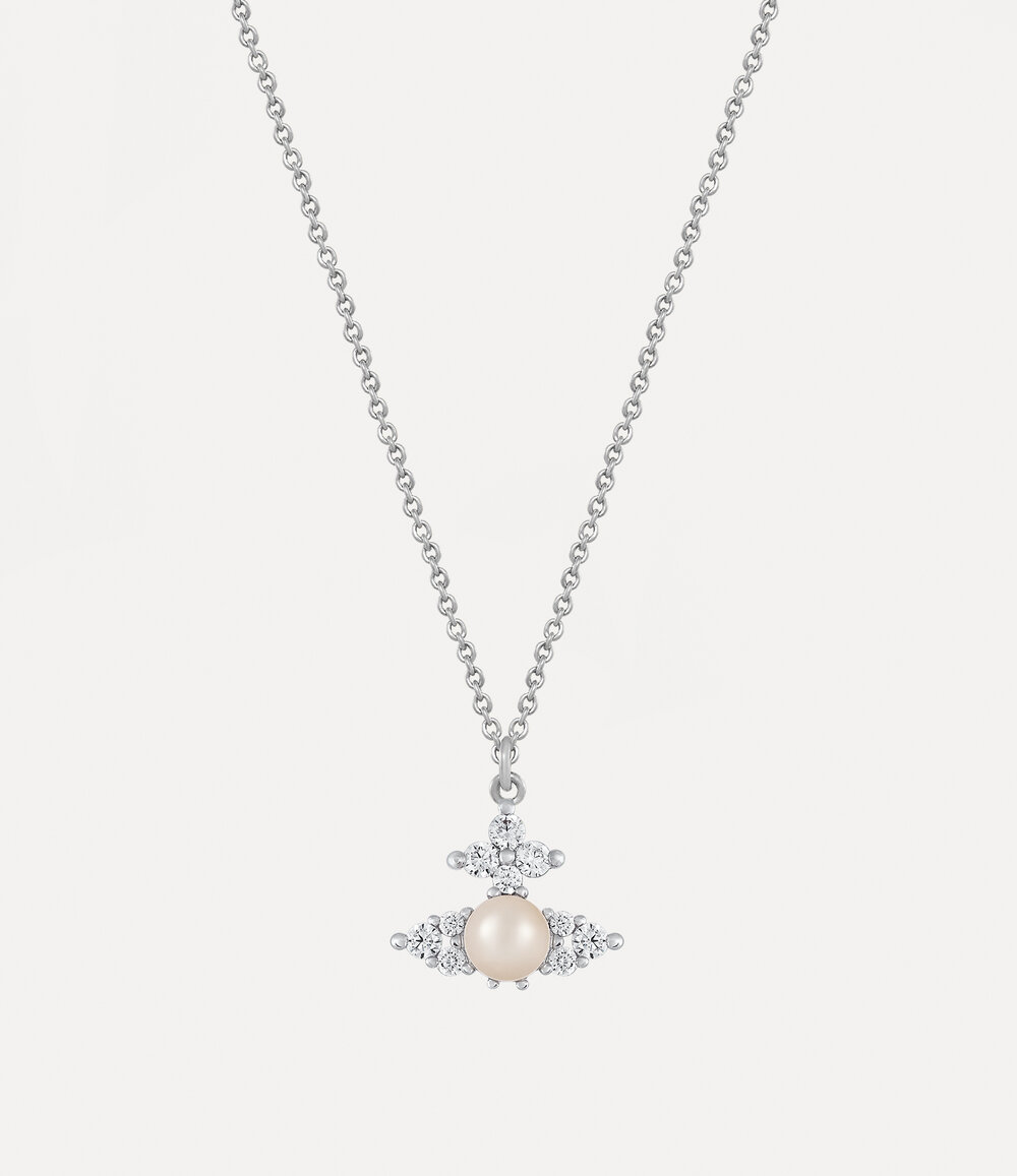 Vivienne Westwood Feodora Pendant Necklace in silver