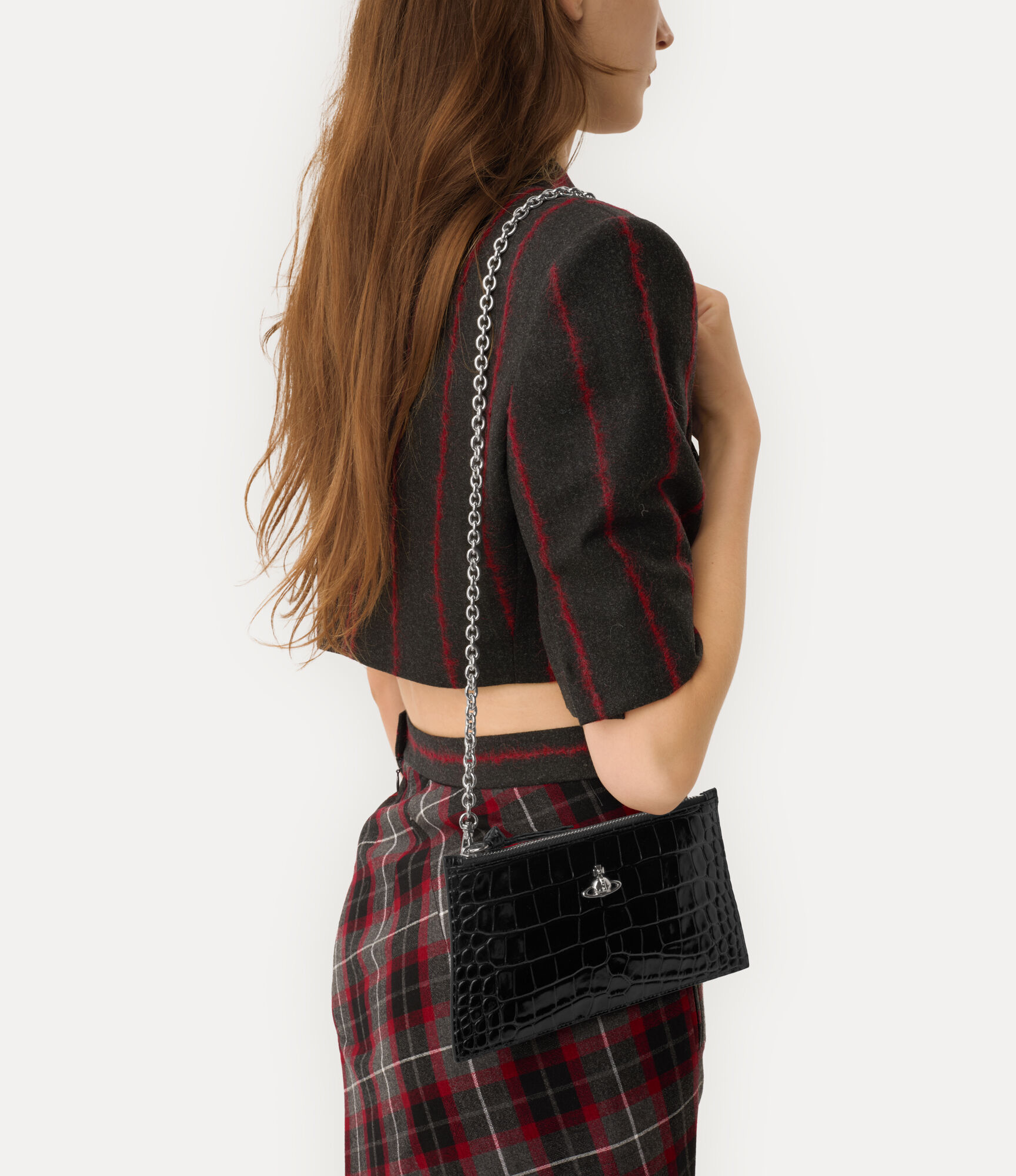 Small Flat Zip Clutch  large image number 3