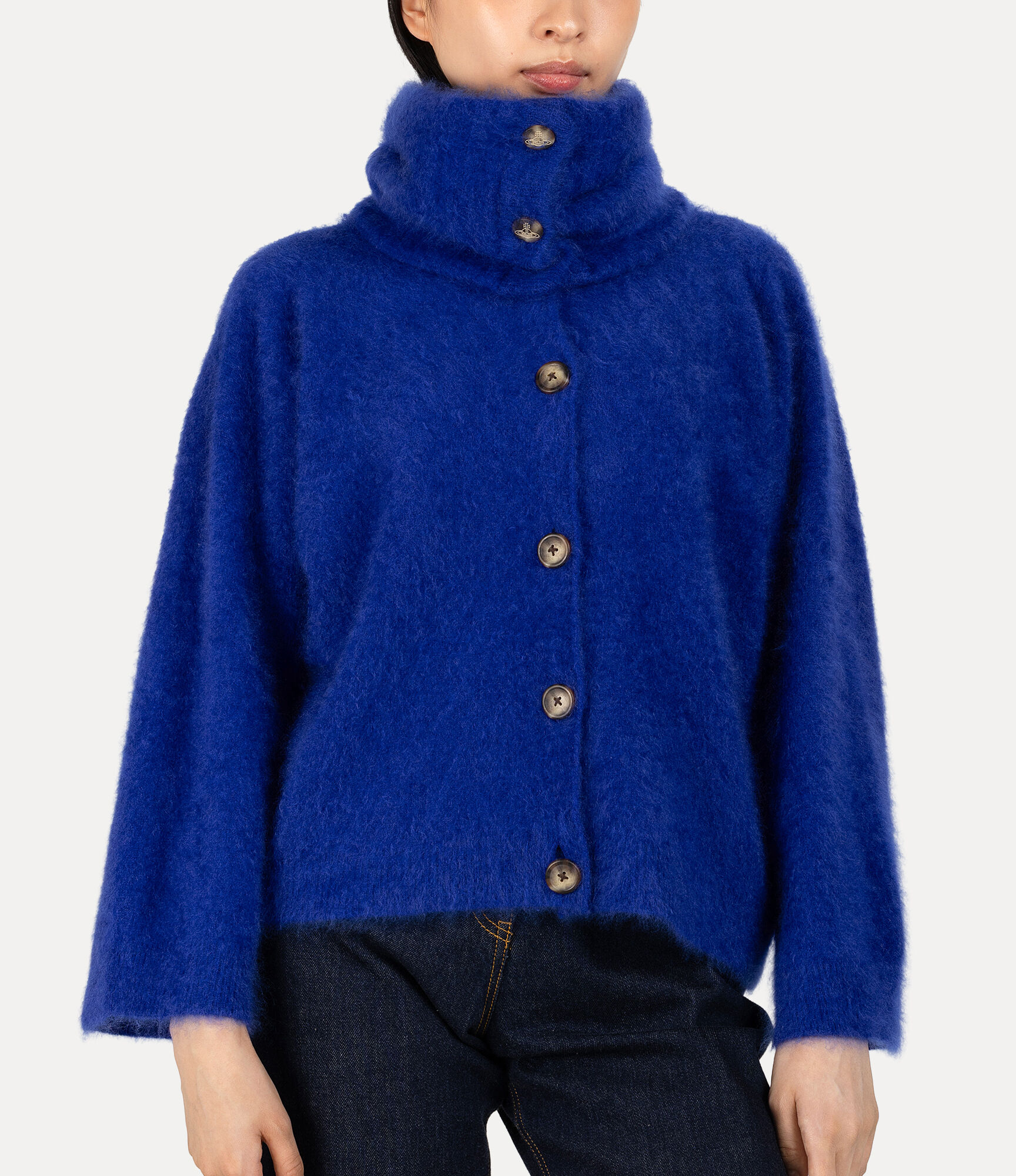 Pure Cashmere Snood Cardigan   large image number 4