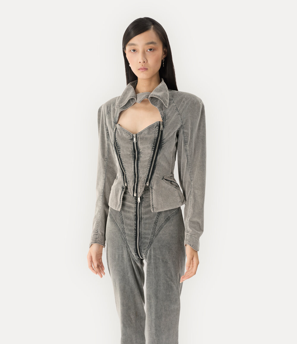Vivienne Westwood Beetle Denim Jacket, view 4