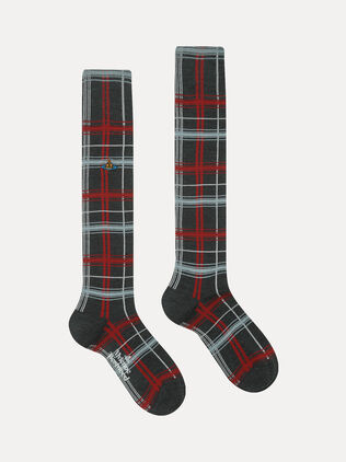 Multicheck High Sock