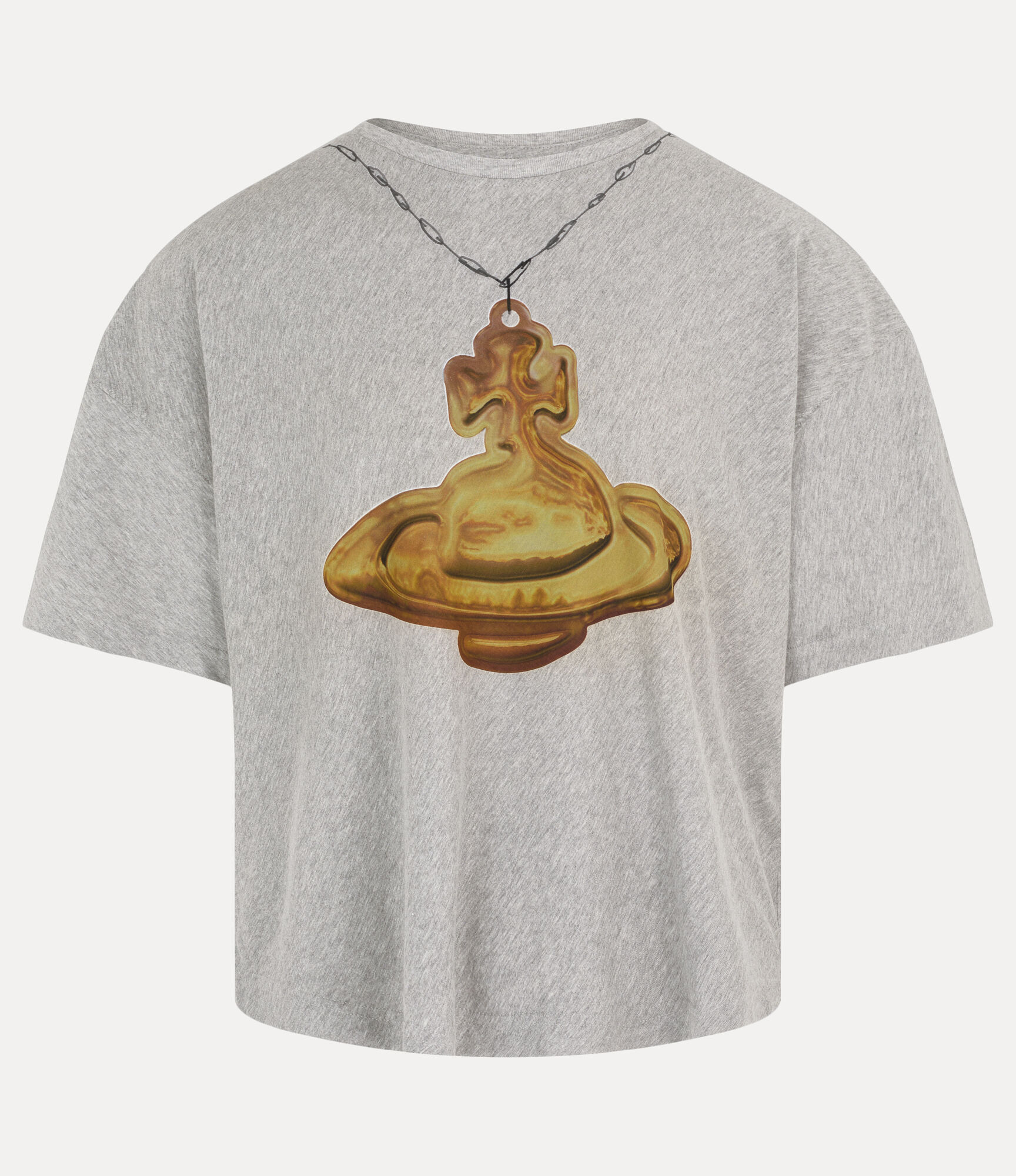 Gold Orb Oversized Box T-shirt 