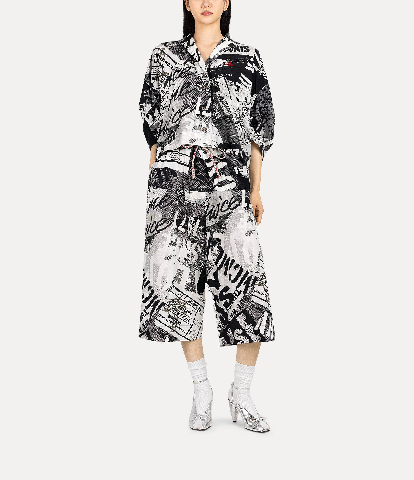 Tabloid Wide Sleeve Shirt  large image number 2