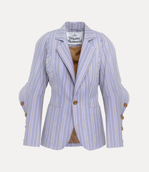 Shop Vivienne Westwood Pourpoint Classic Jacket In Lilac