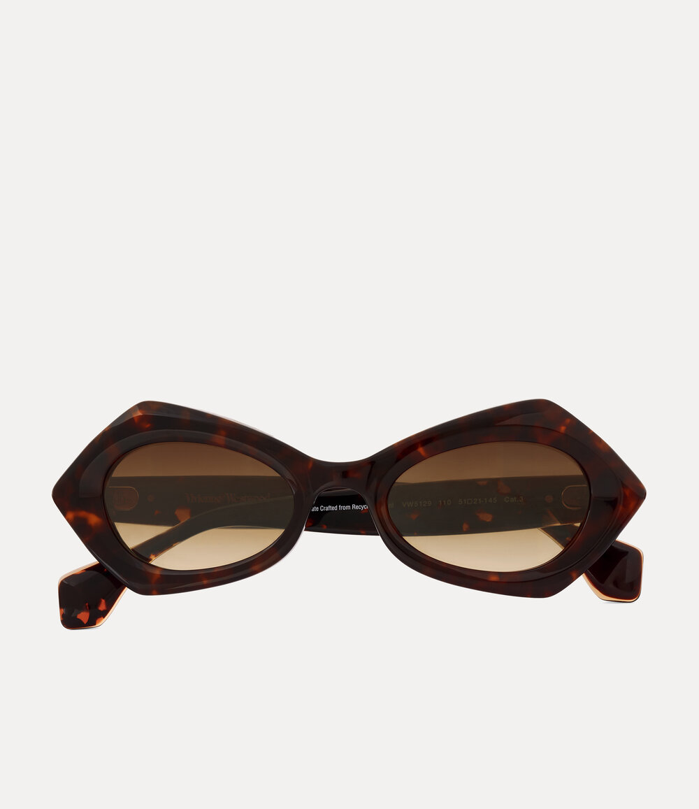 Vivienne Westwood Milano Sunglasses in Brown
