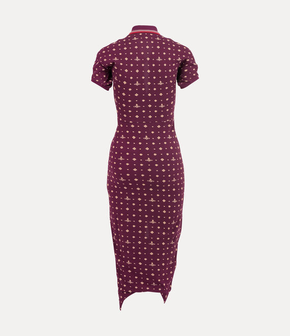vivienne westwood burgundy dress Liz draped jersey maxi dress in burgundy - Vivienne Westwood