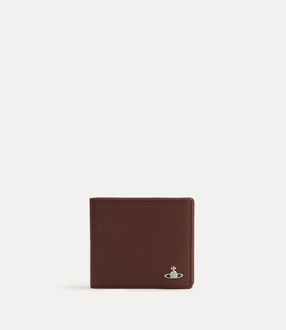Vivienne Westwood Man. Billfold Wallet in Chestnut
