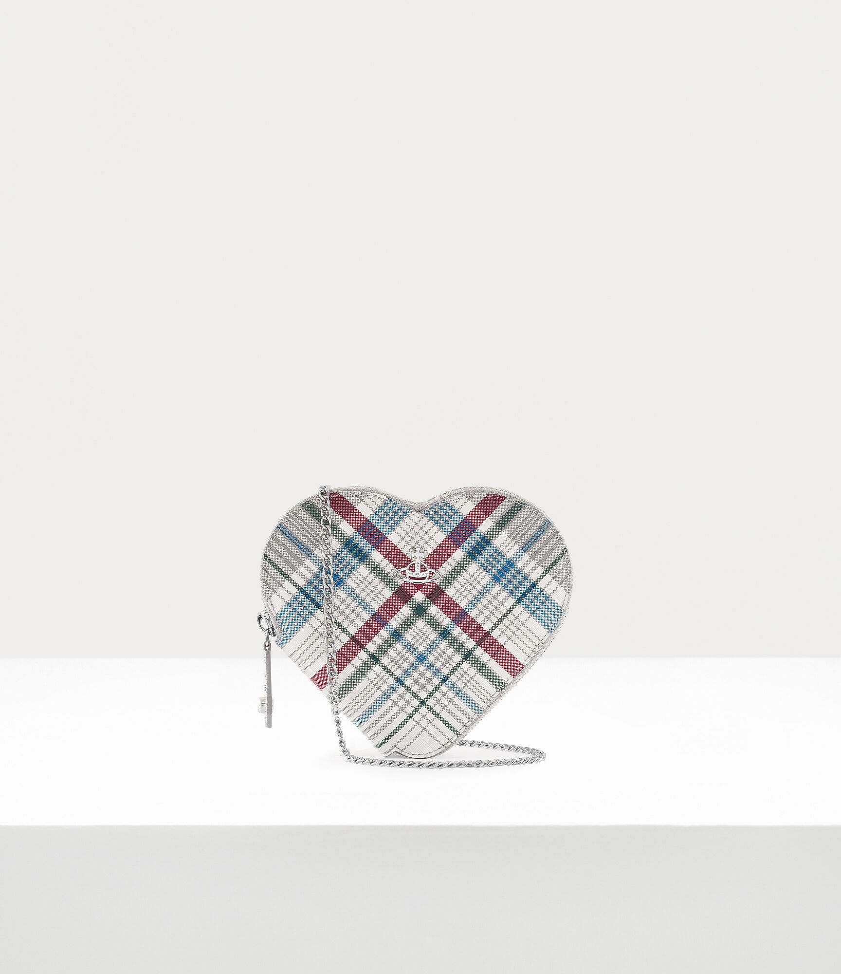 Saffiano print heart crossbody  large image number 1