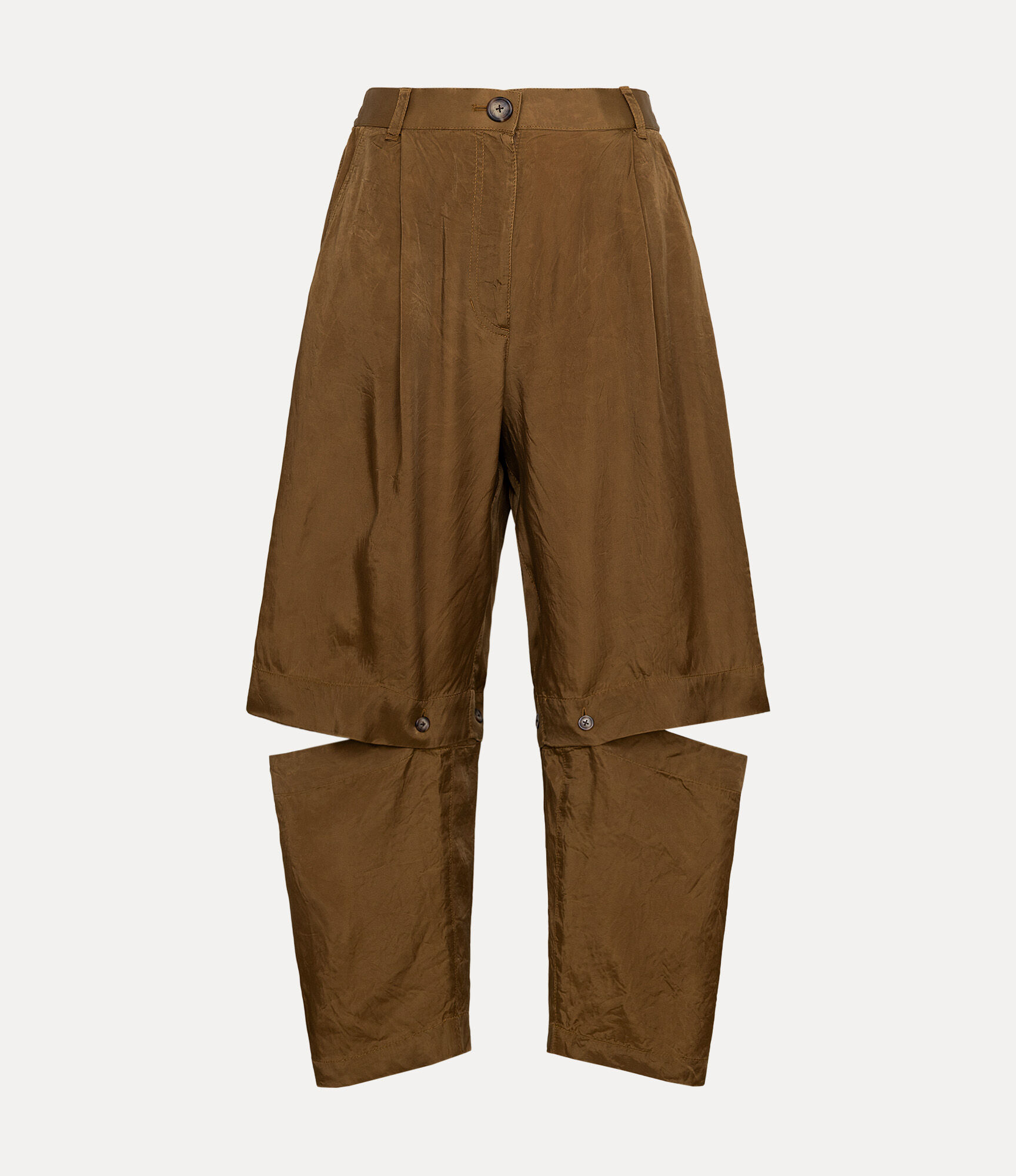 Cut-Out Trousers in BROWN | Vivienne Westwood®