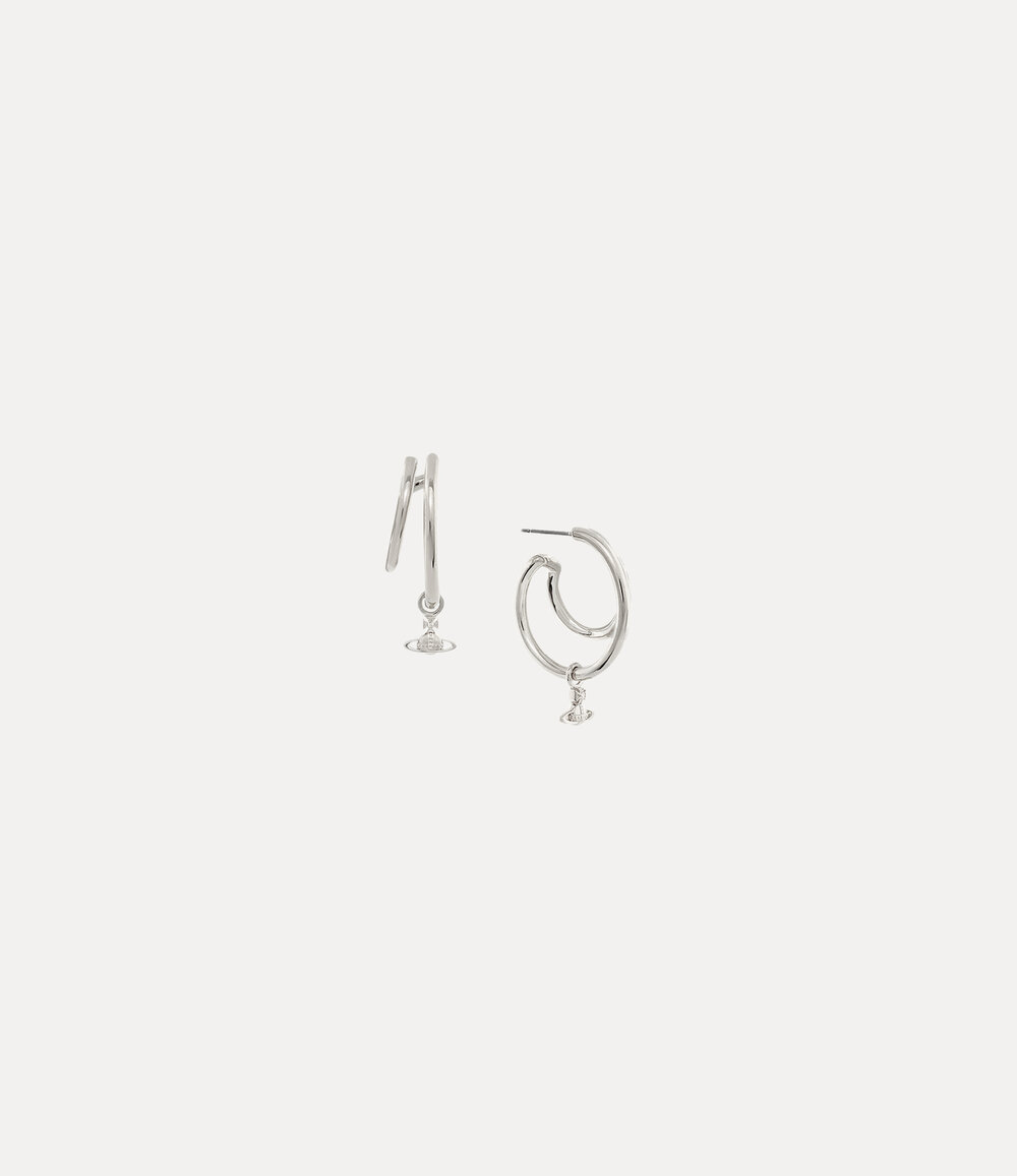 Vivienne Westwood Ronda Earrings in Silver