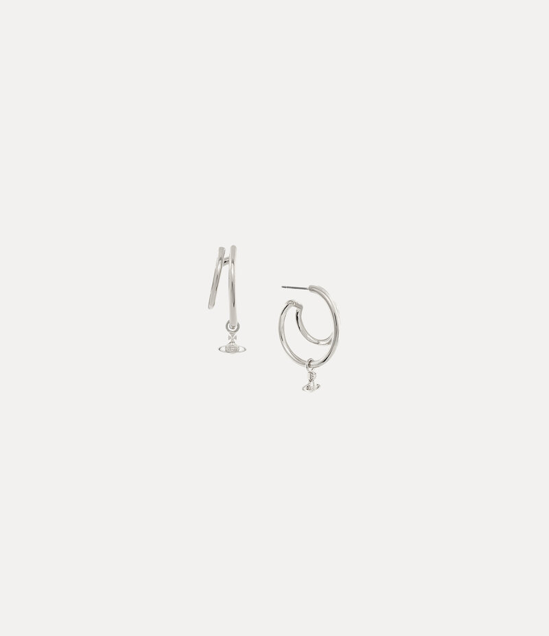 Vivienne Westwood Ronda Earrings in Silver