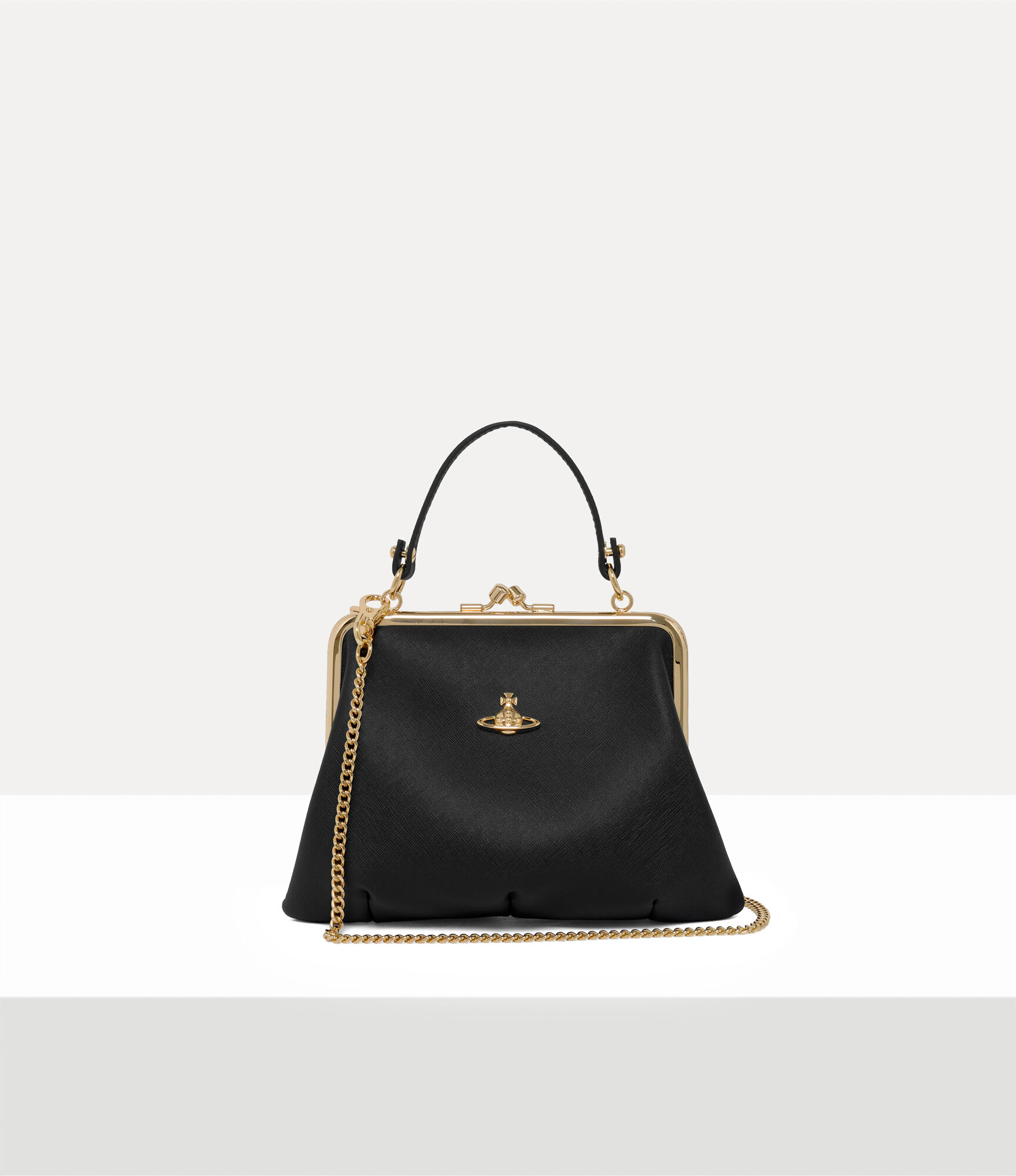 Granny がま口バッグ - ブラック | Vivienne Westwood®
