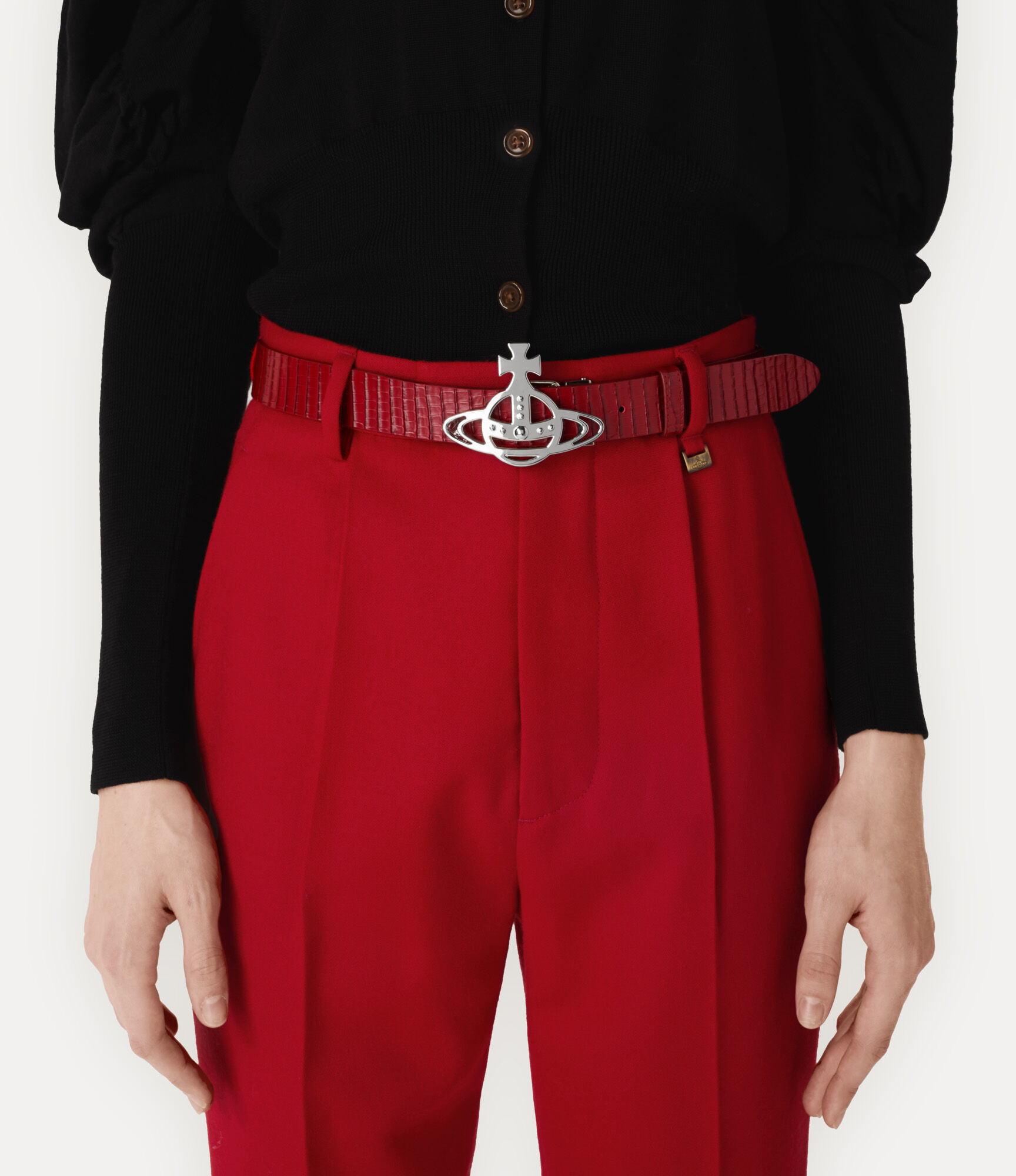 Line Orb Buckle Belt