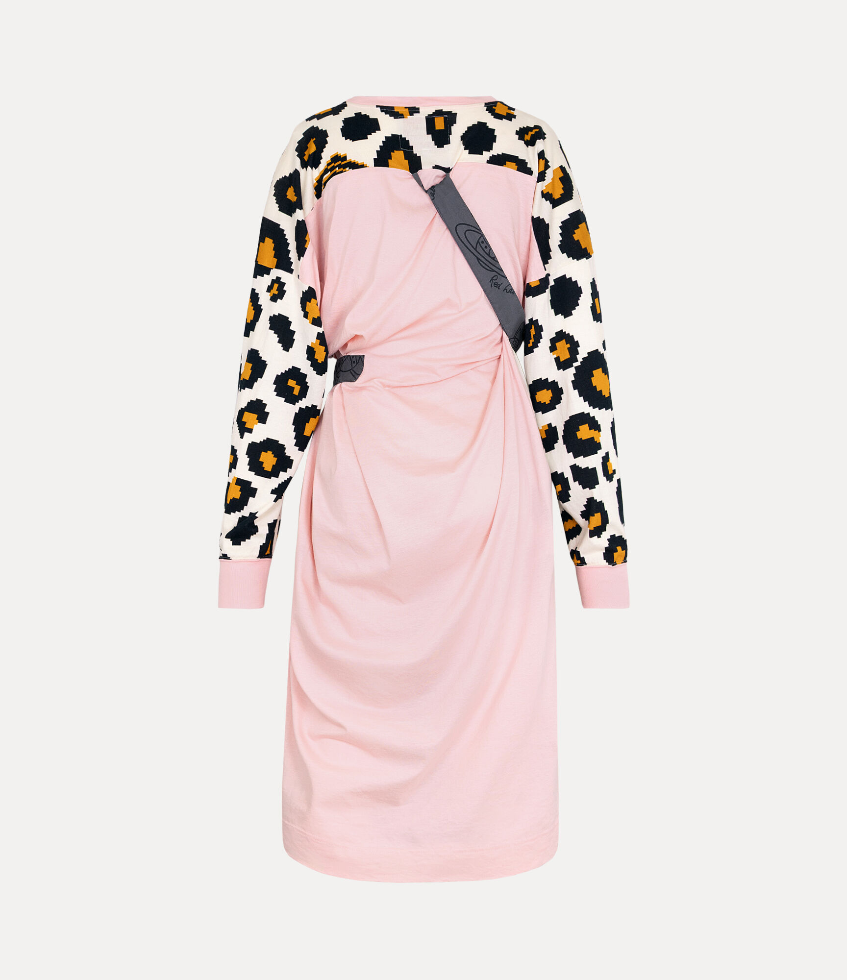Pixelated Leopard Clam Shell Dress   large image number 5