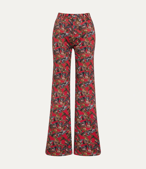 Vivienne Westwood Ray 5 Pocket Jeans In Crazy-orb