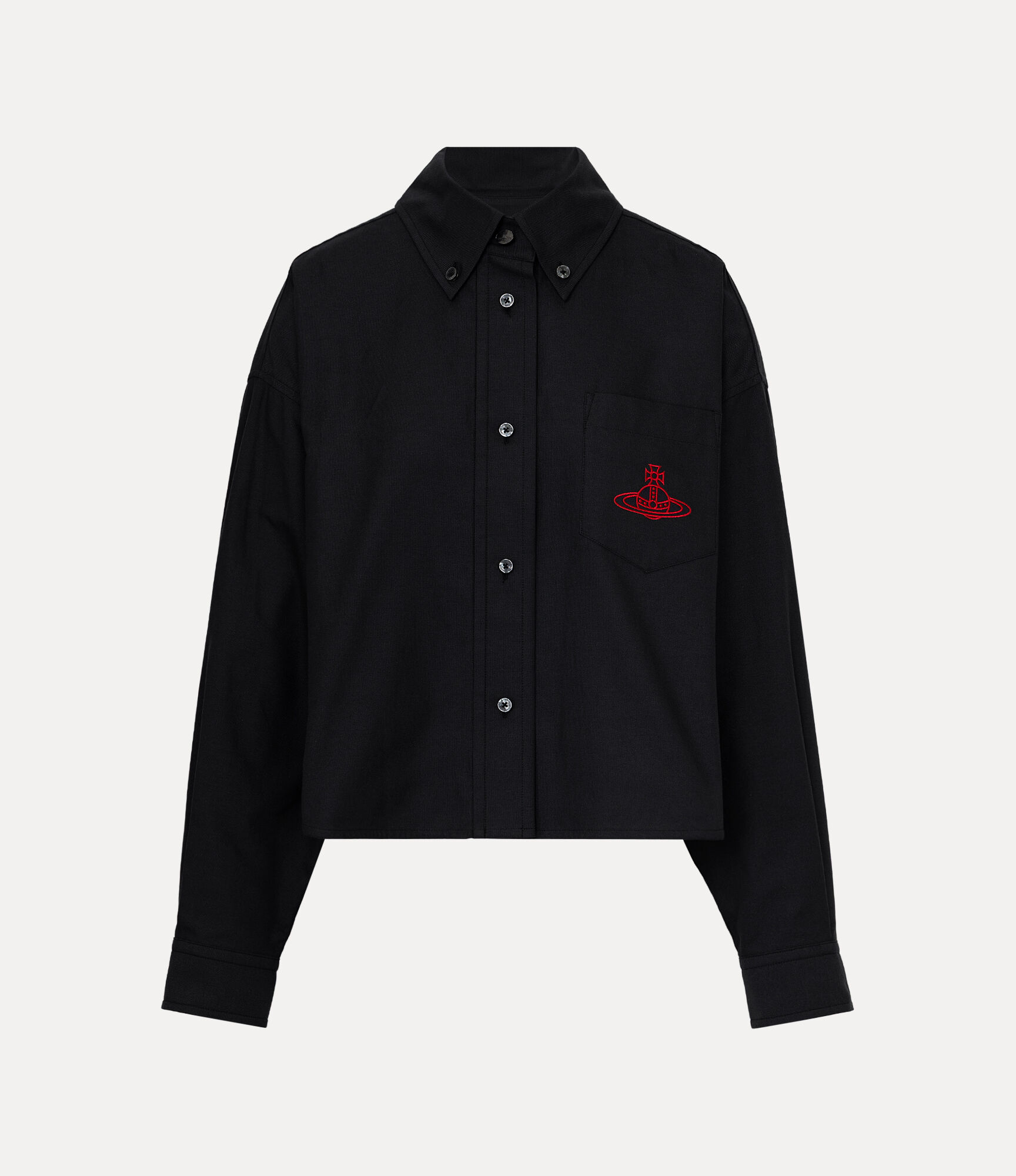 Organic Oxford Cropped Shirt