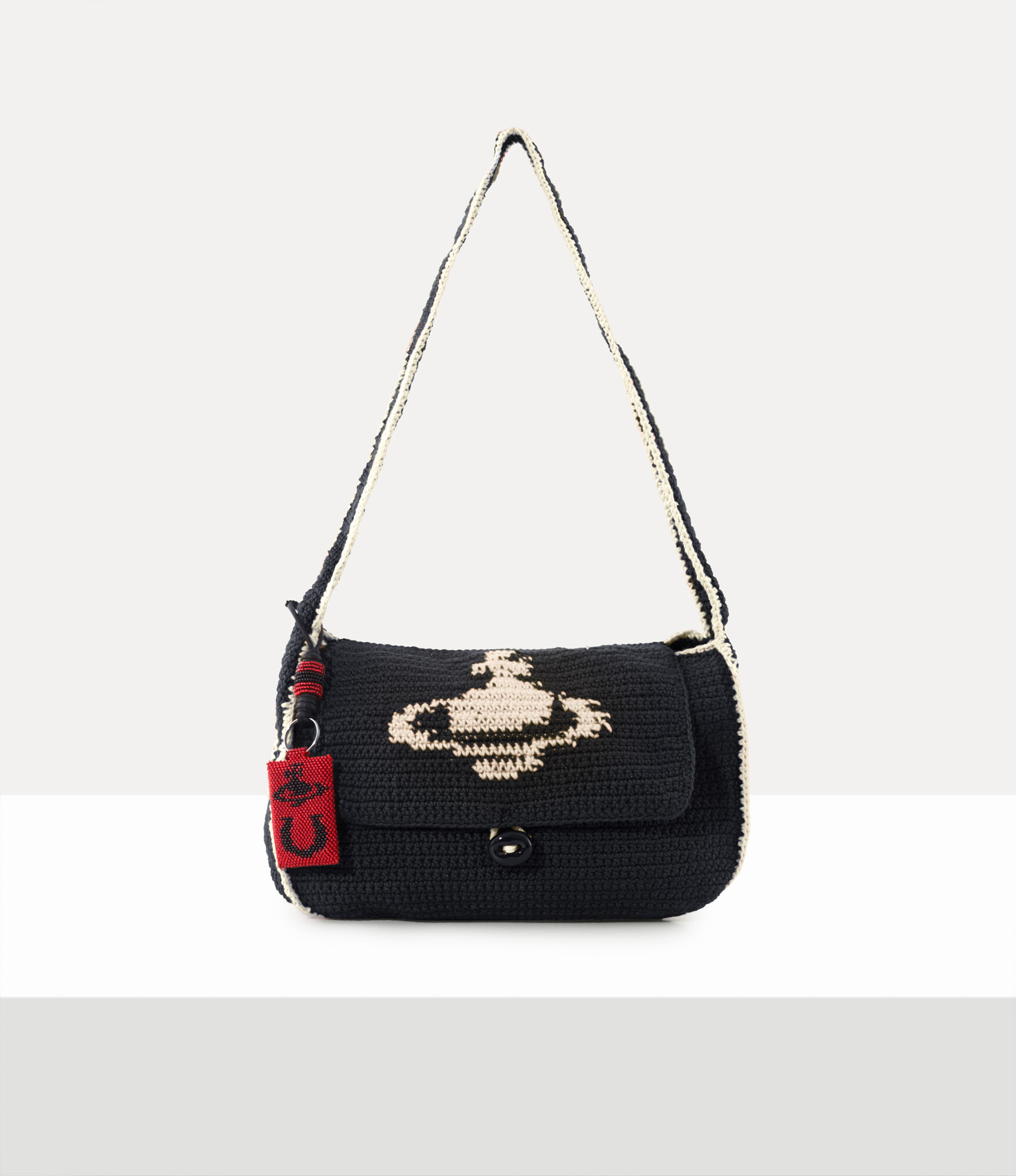 Lucky Halfmoon Crochet Bag