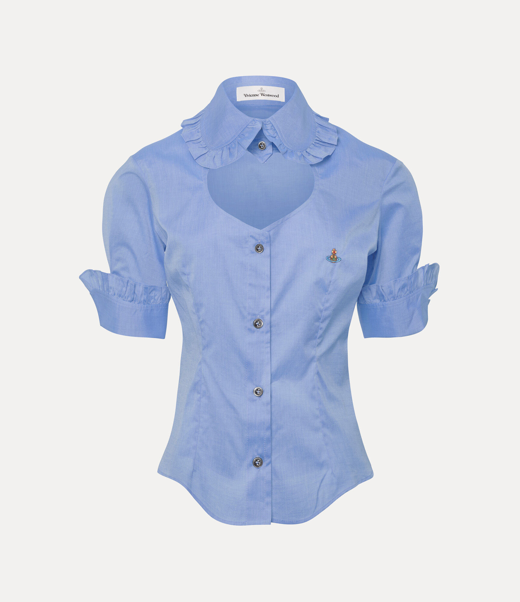 Short Sleeve Toulouse Frill Shirt