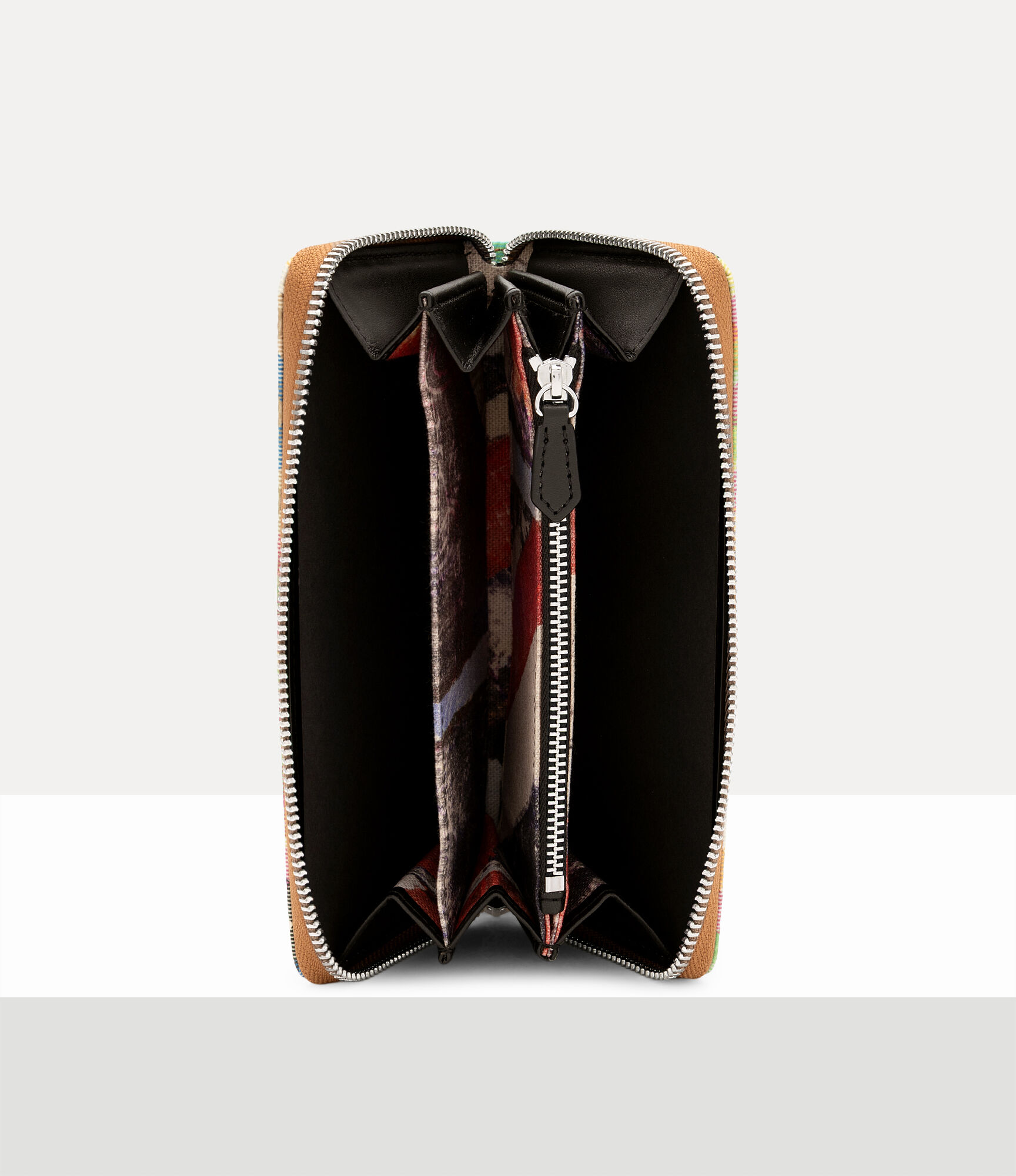 Classic Zip Round Wallet in HEATHER-PLAID | Vivienne Westwood®