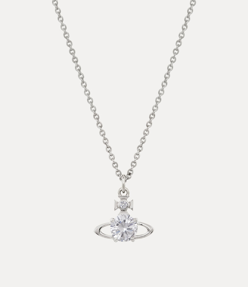 Vivienne Westwood Reina Pendant Necklace in Silver