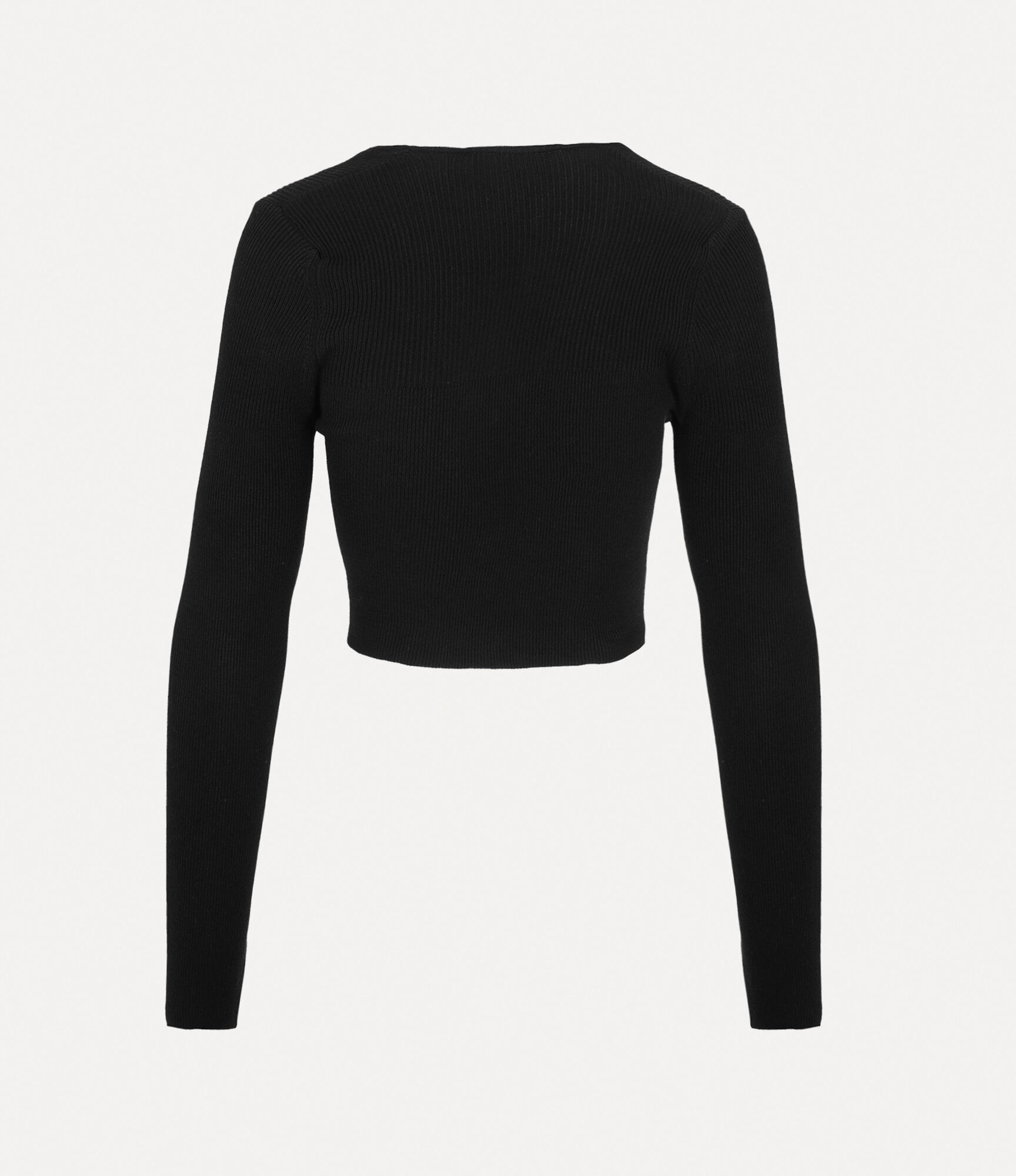 Bea Cropped V-neck Top  large image number 2