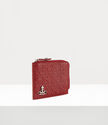 Embossed card holder with zip  large image number 2