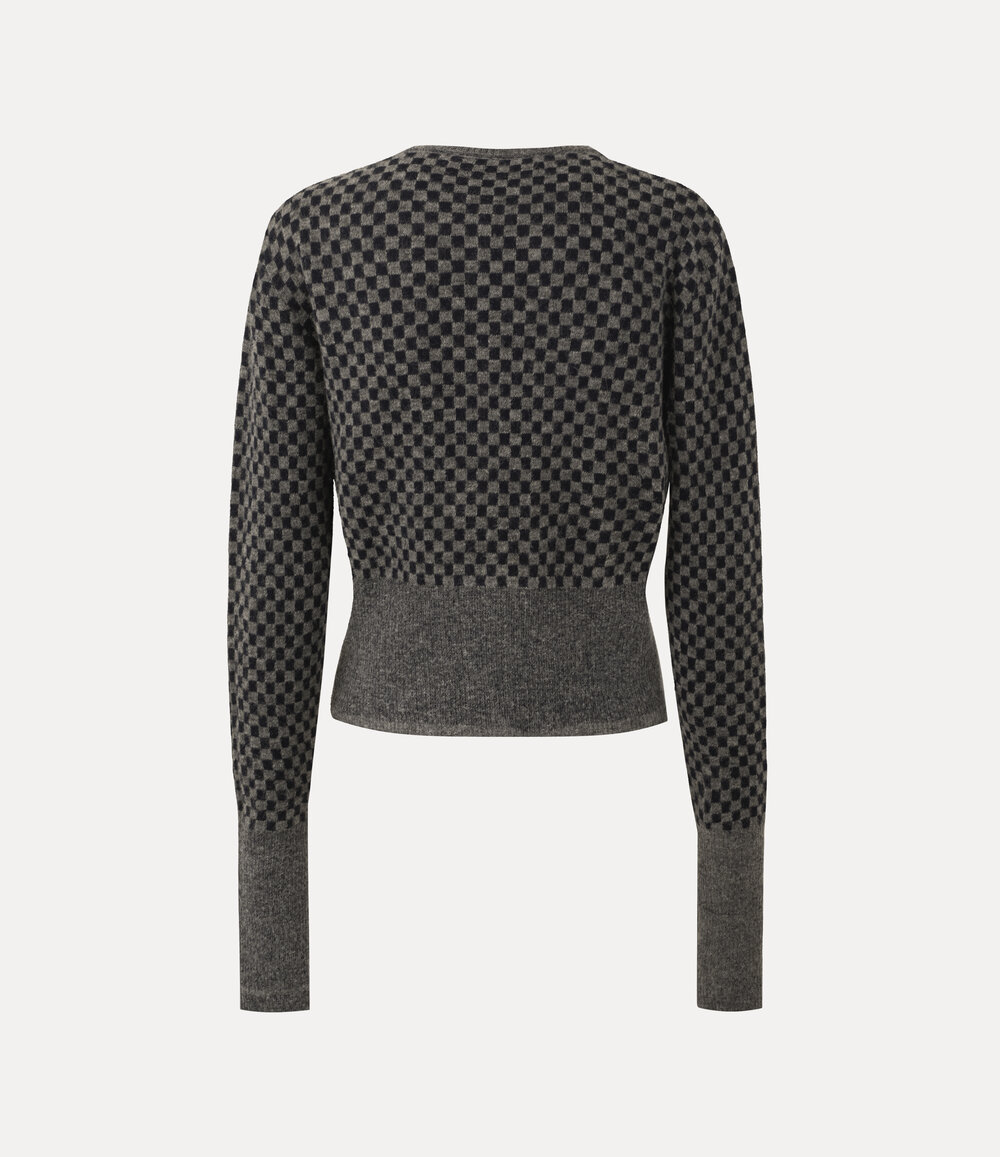 Vivienne Westwood Checkmate Cardigan, view 3
