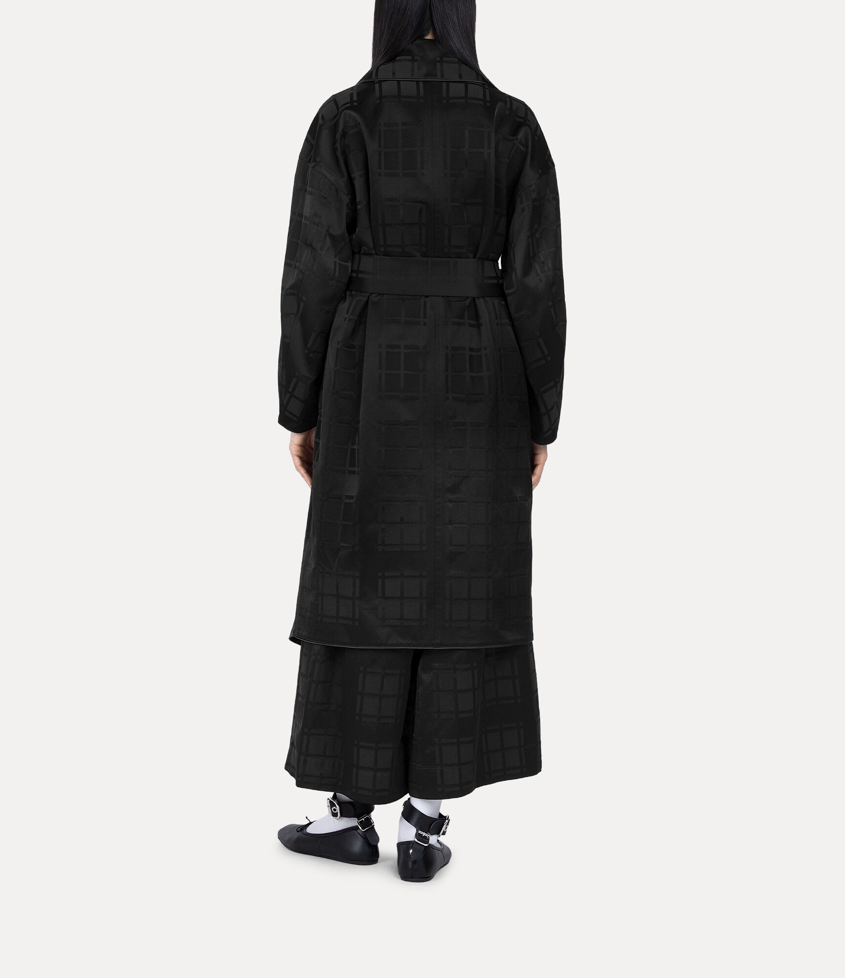 Check Wide Pants  large image number 3