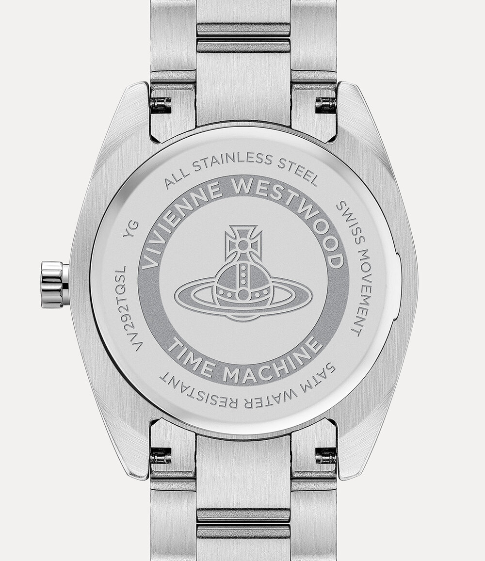 Vivienne Westwood Fenchurch Watch in Silver / Turquoise, view 3