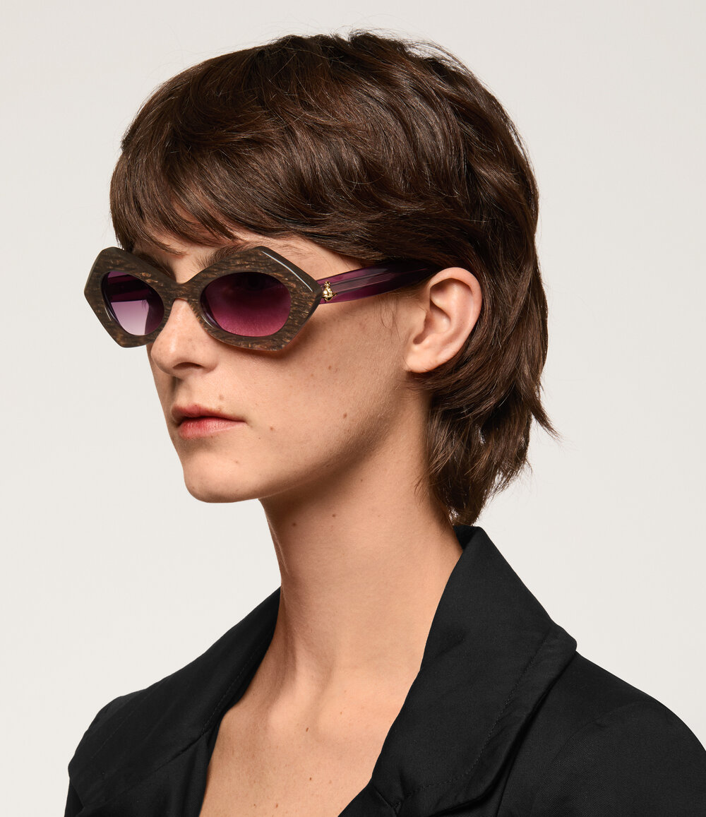 Vivienne Westwood Milano Sunglasses in Marble, view 6