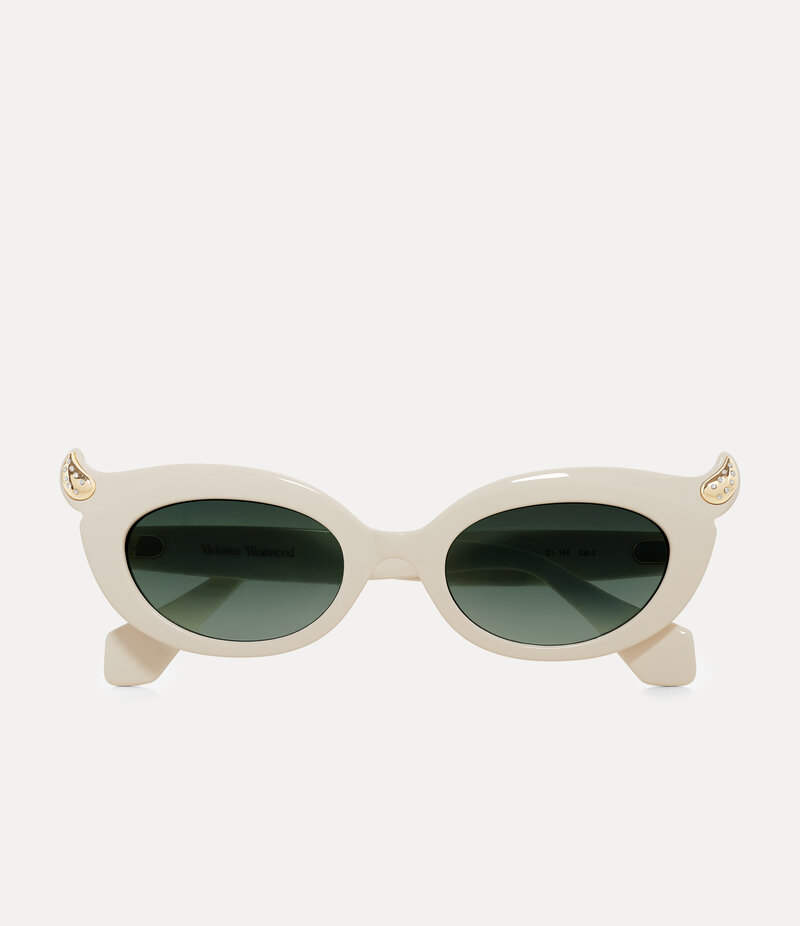 Vivienne Westwood Soo Sunglasses in White