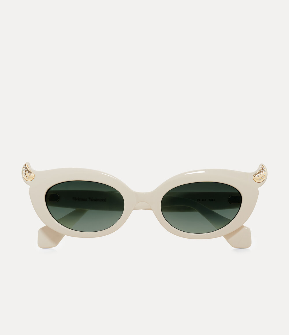 Vivienne Westwood Soo Sunglasses in White